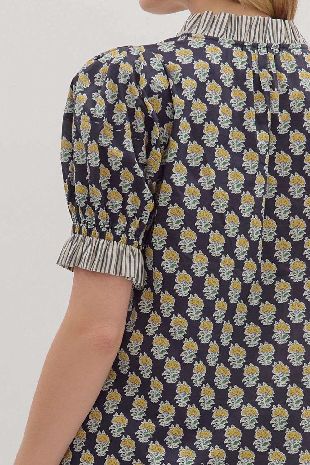 cynthia floral blouse