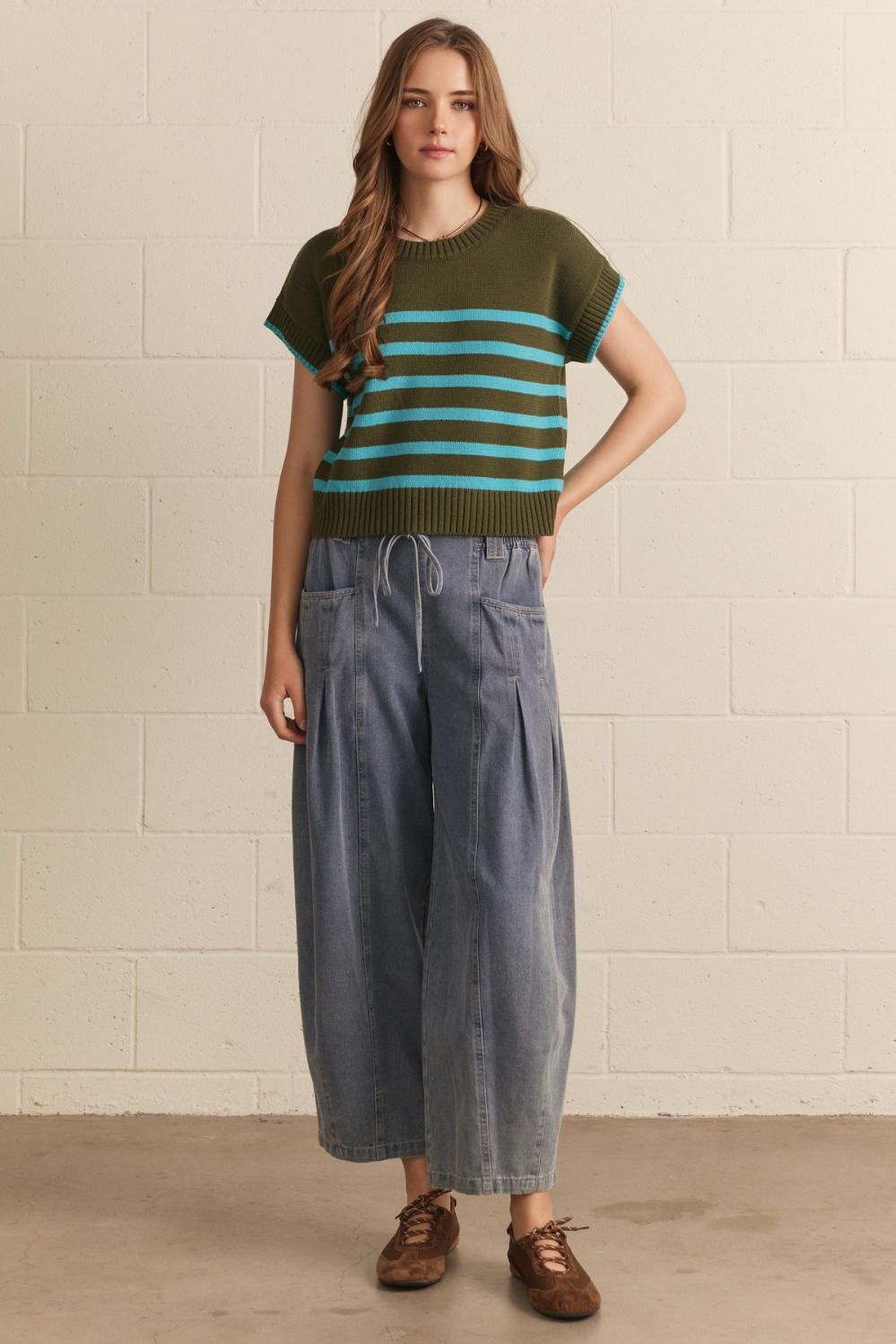 carmen cap sleeve sweater
