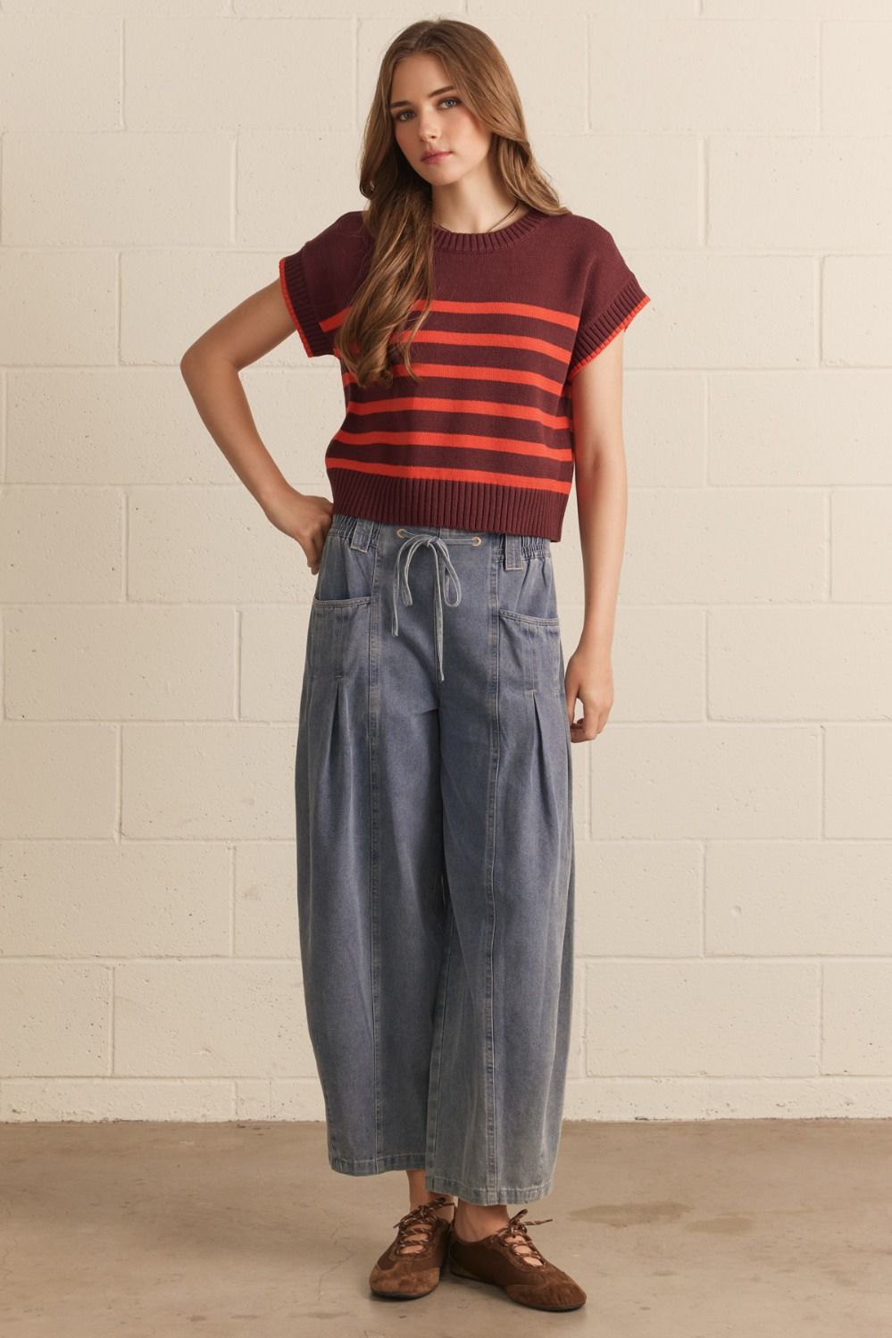 carmen cap sleeve sweater