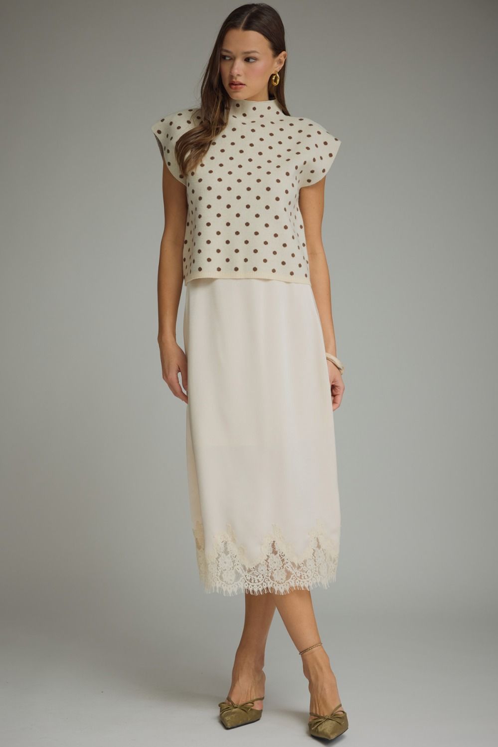 christy sleeveless knit top