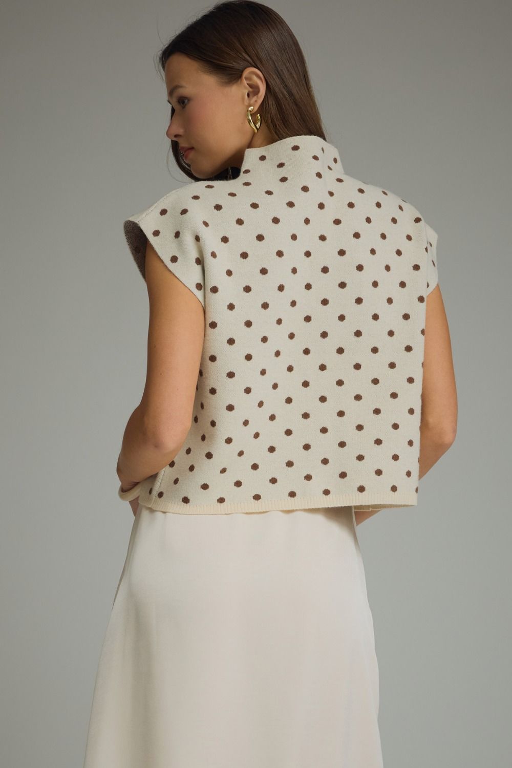 christy sleeveless knit top