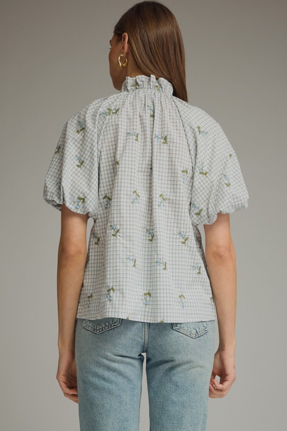 stella embroidered blouse