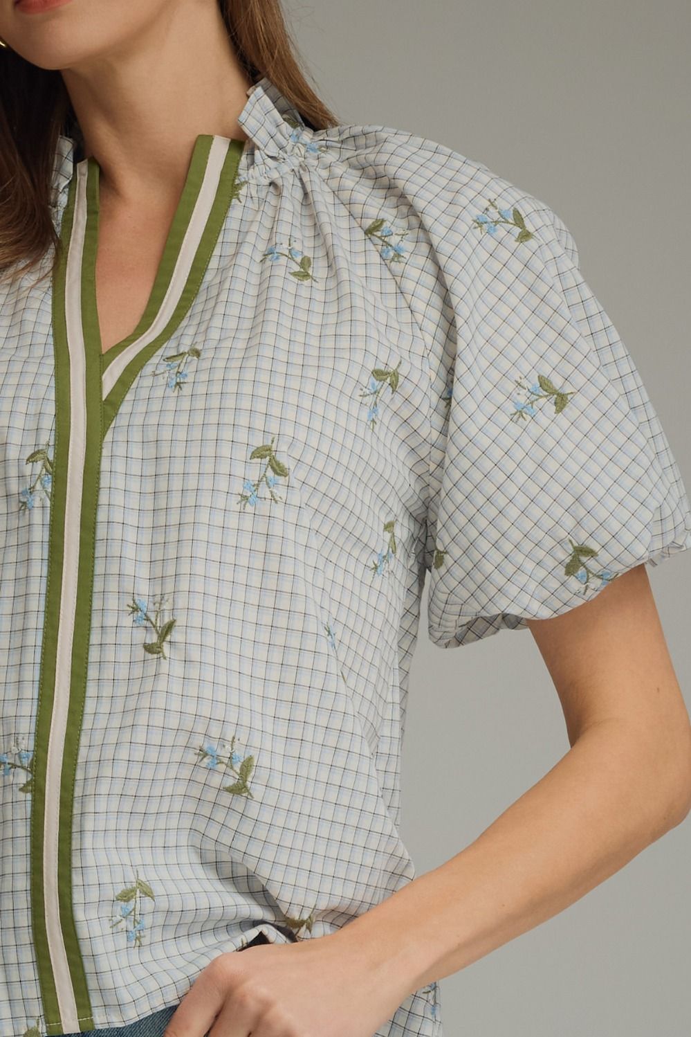 stella embroidered blouse