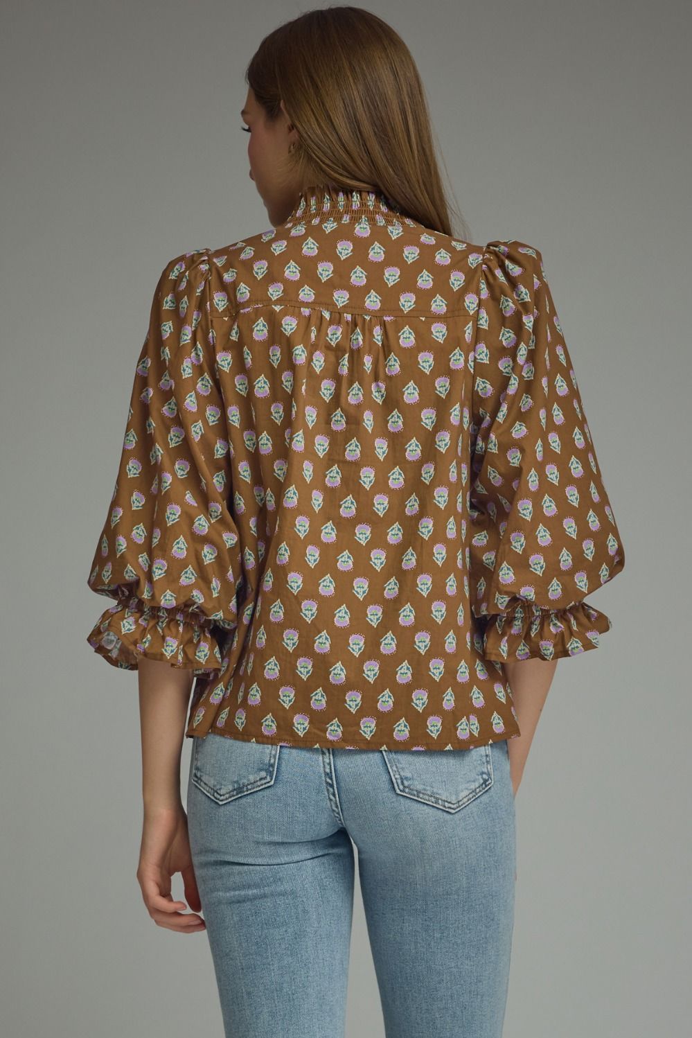 kelly floral print blouse