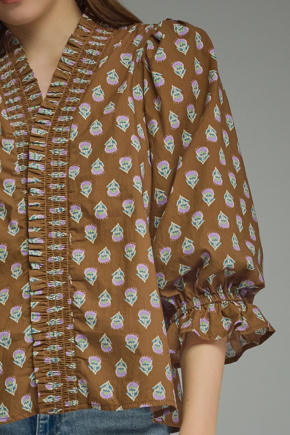 kelly floral print blouse