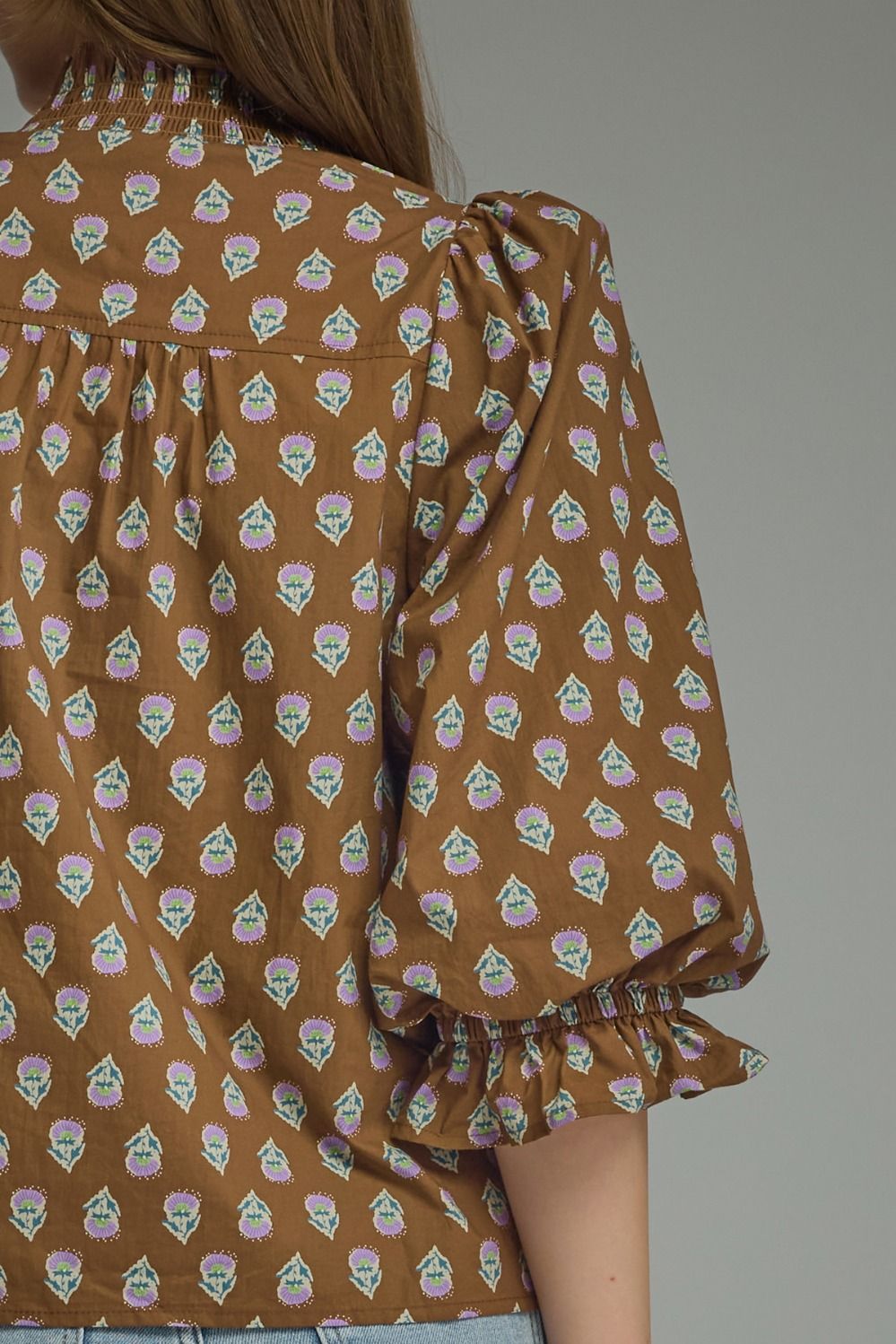 kelly floral print blouse