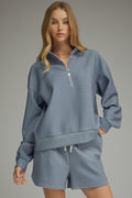 williow quarter zip top