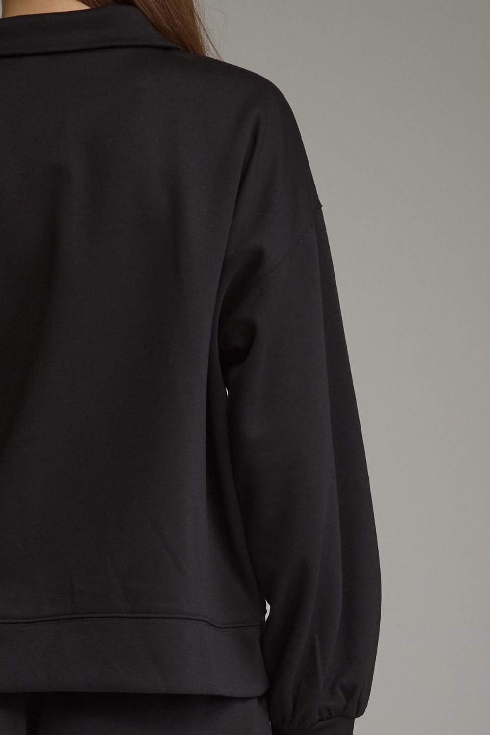tasha quarter zip top