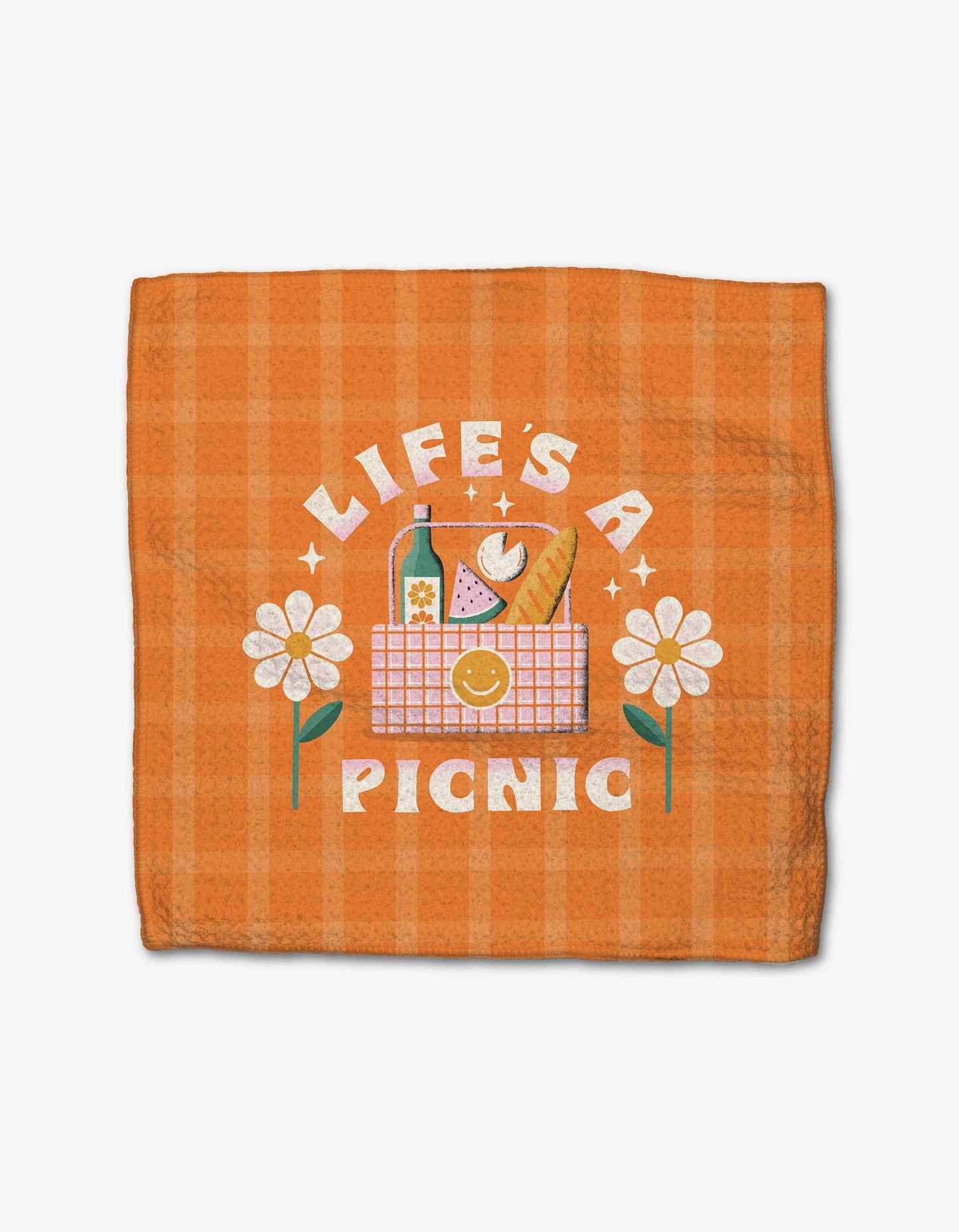 Life Is A Picnic Dishcloth Set