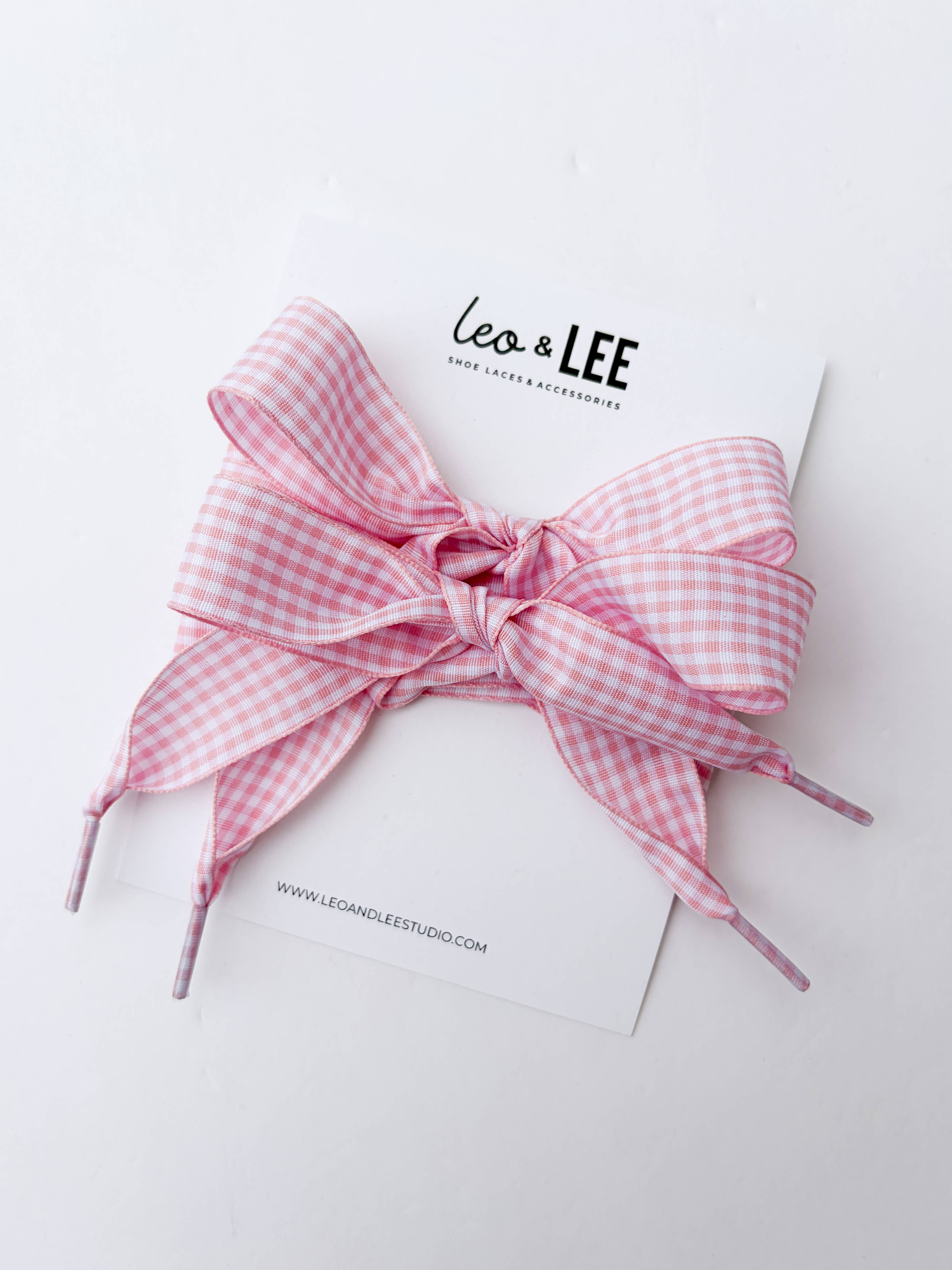Leo and Lee Gingham and Houndstooth Lace sets 