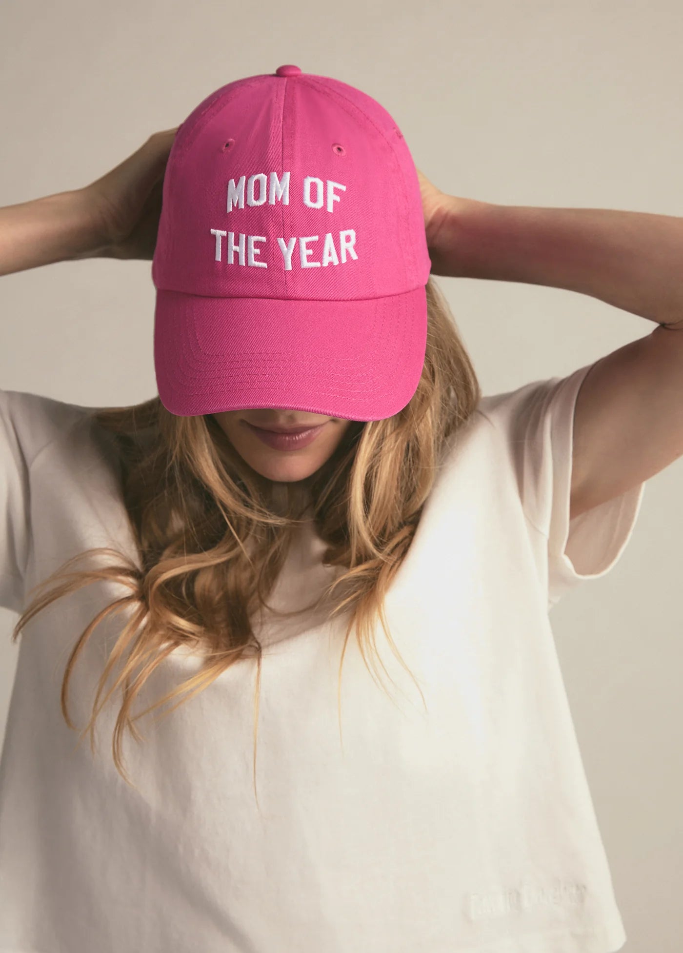 mom of the year baseball hat