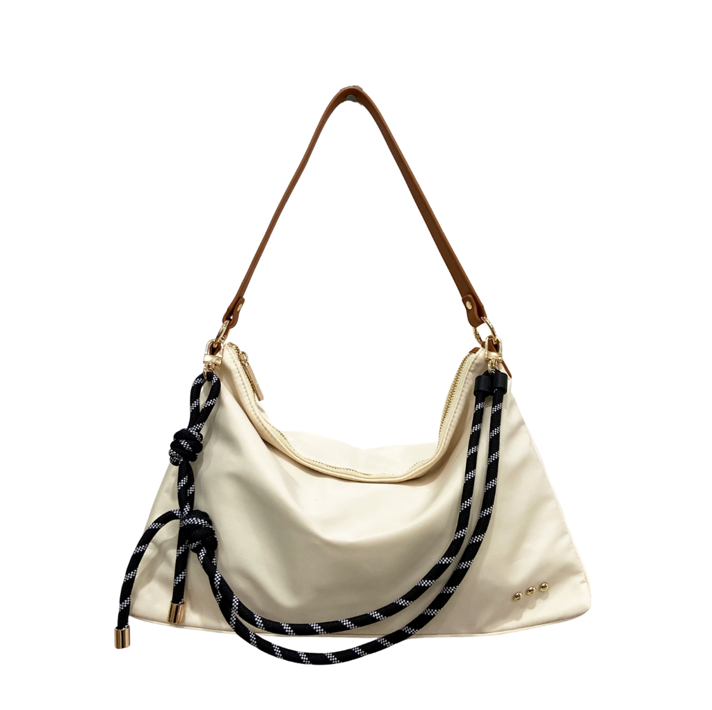 Nikki Nylon Slouchy Shoulder Bag