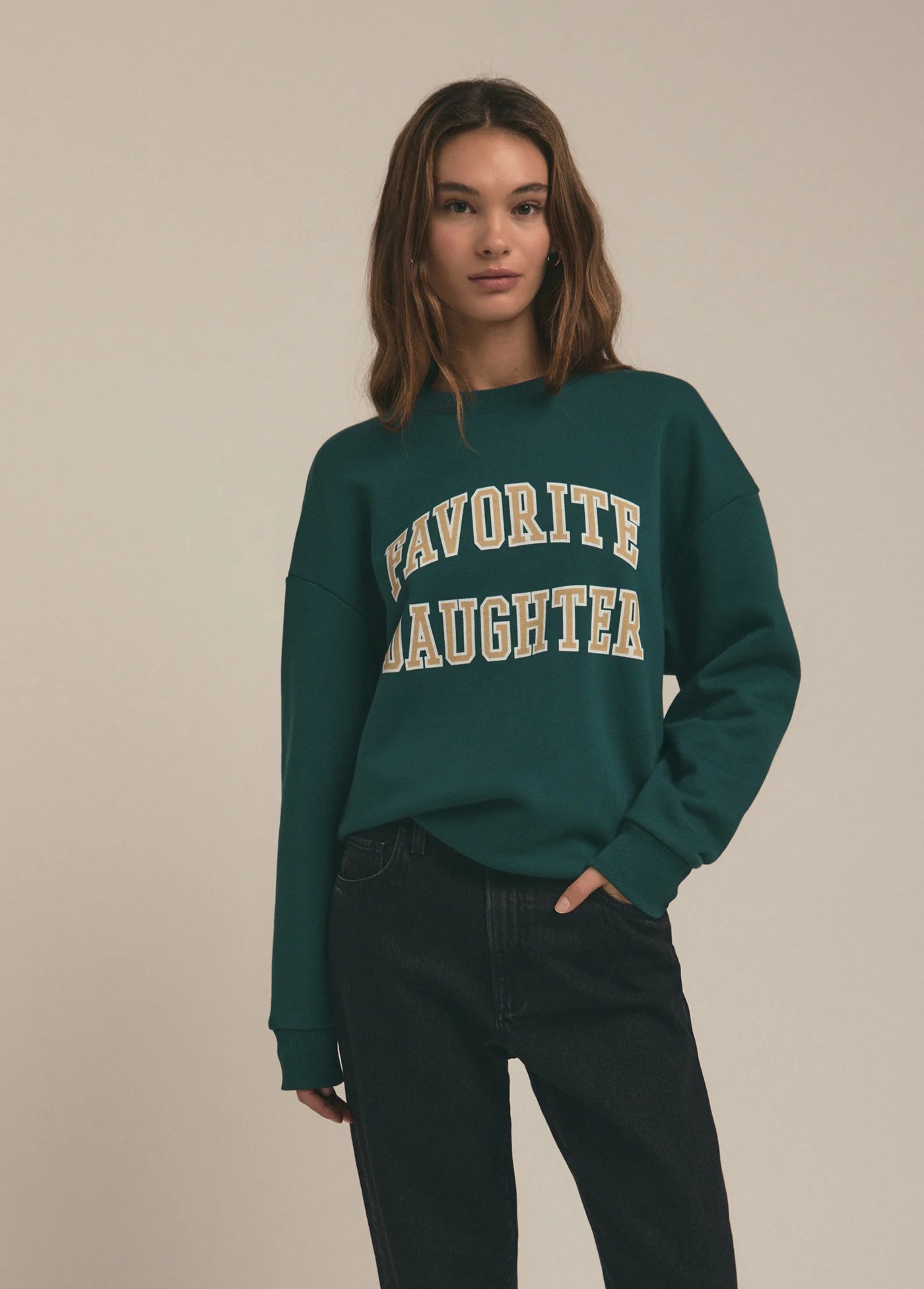 collegiate sweatshirt