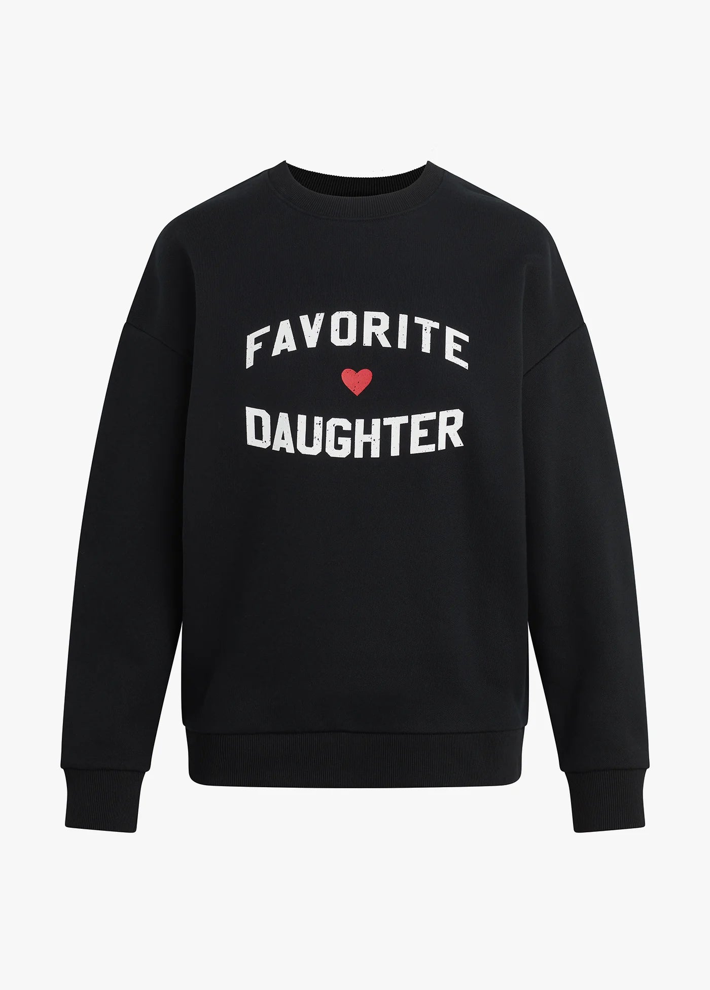 favorite daughter heart sweatshirt