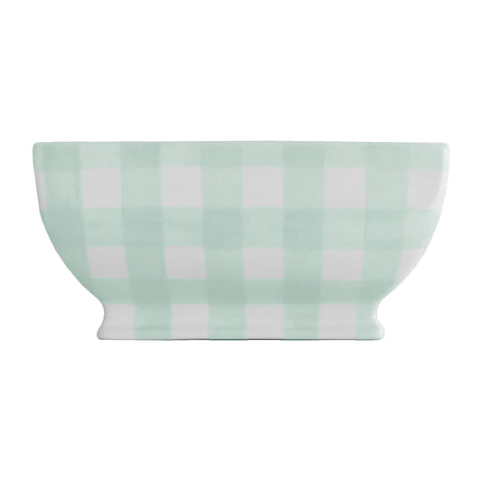 gingham planter