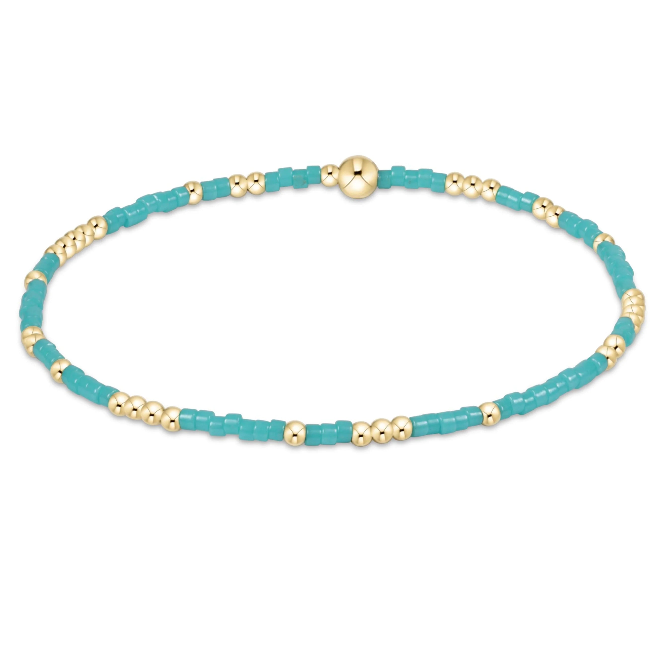 hope unwritten bracelet - turquoise