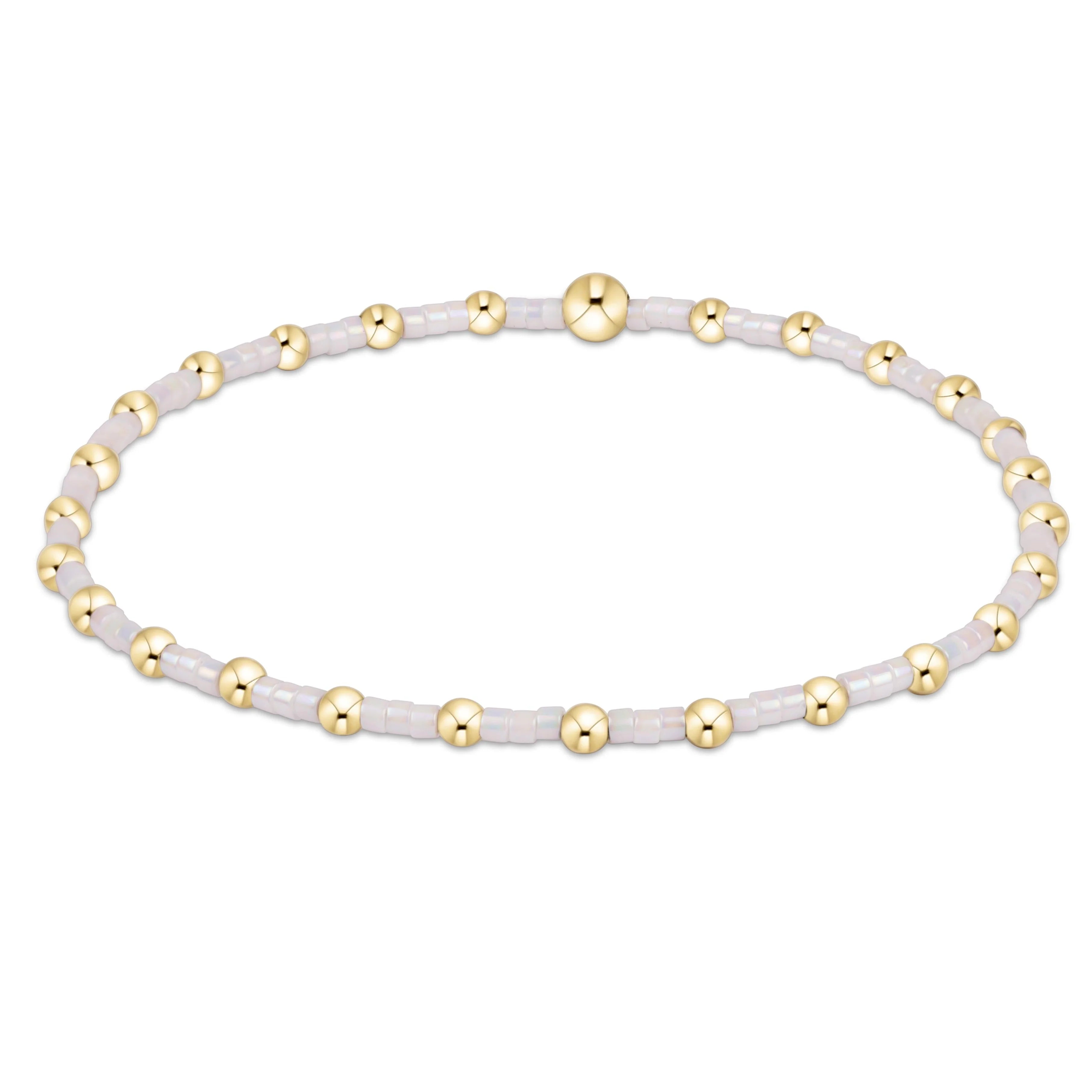 hope sincerity bracelet silky white