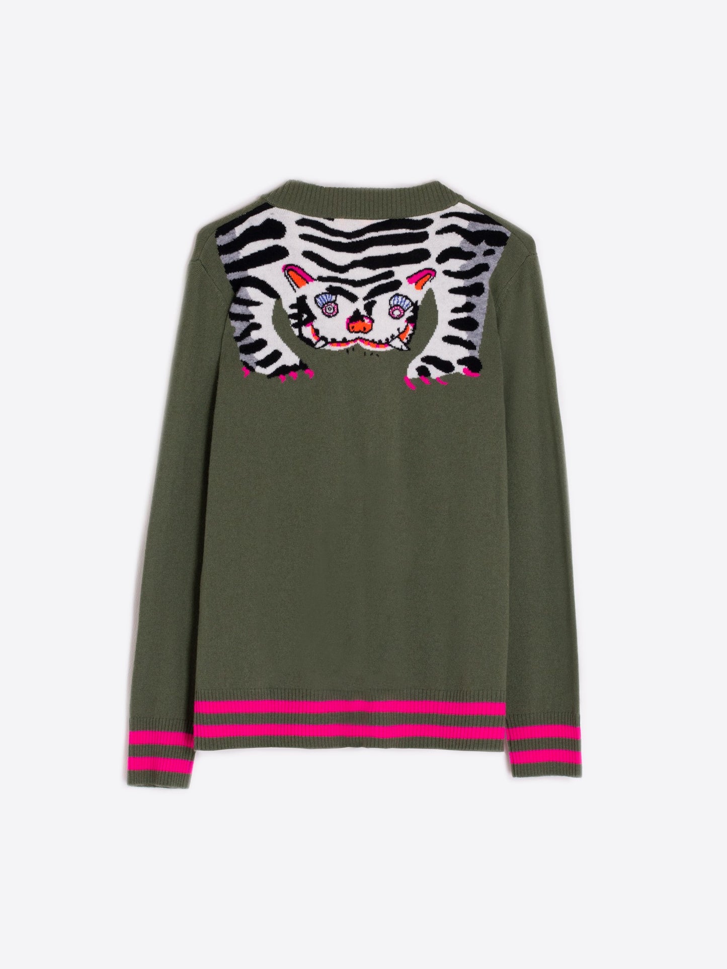 tiger cardi