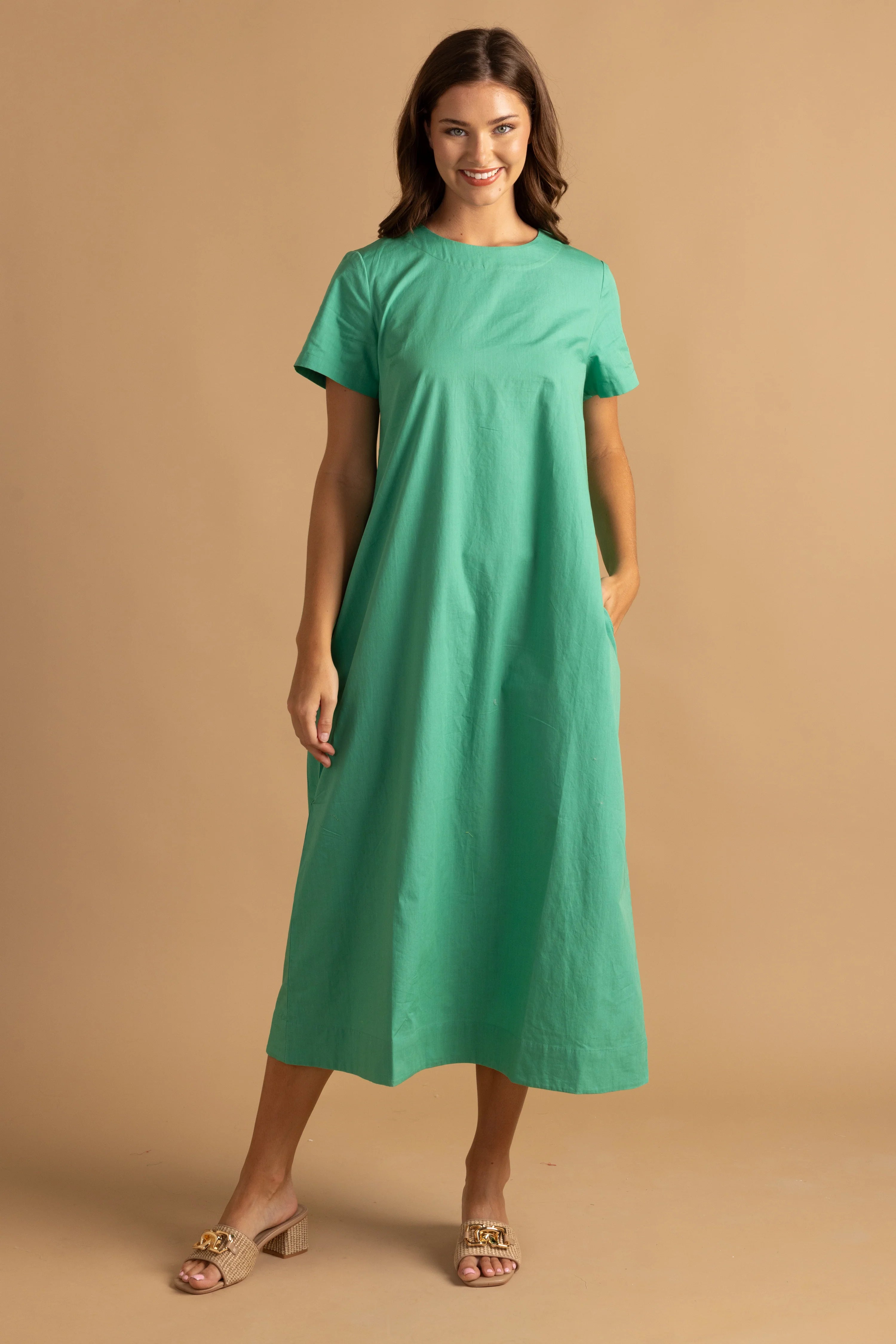 ellie dress lagoon