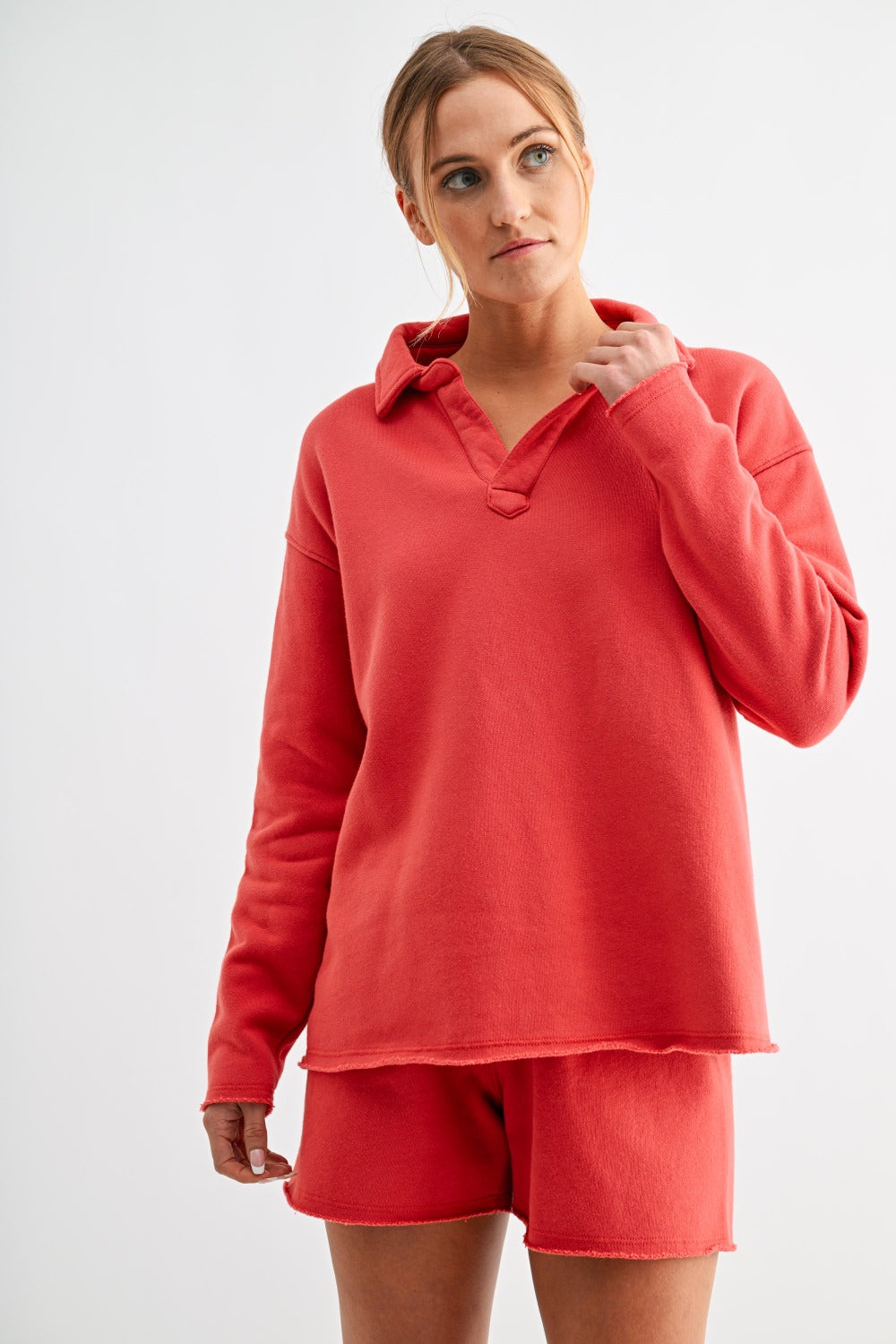 malibu travel short set