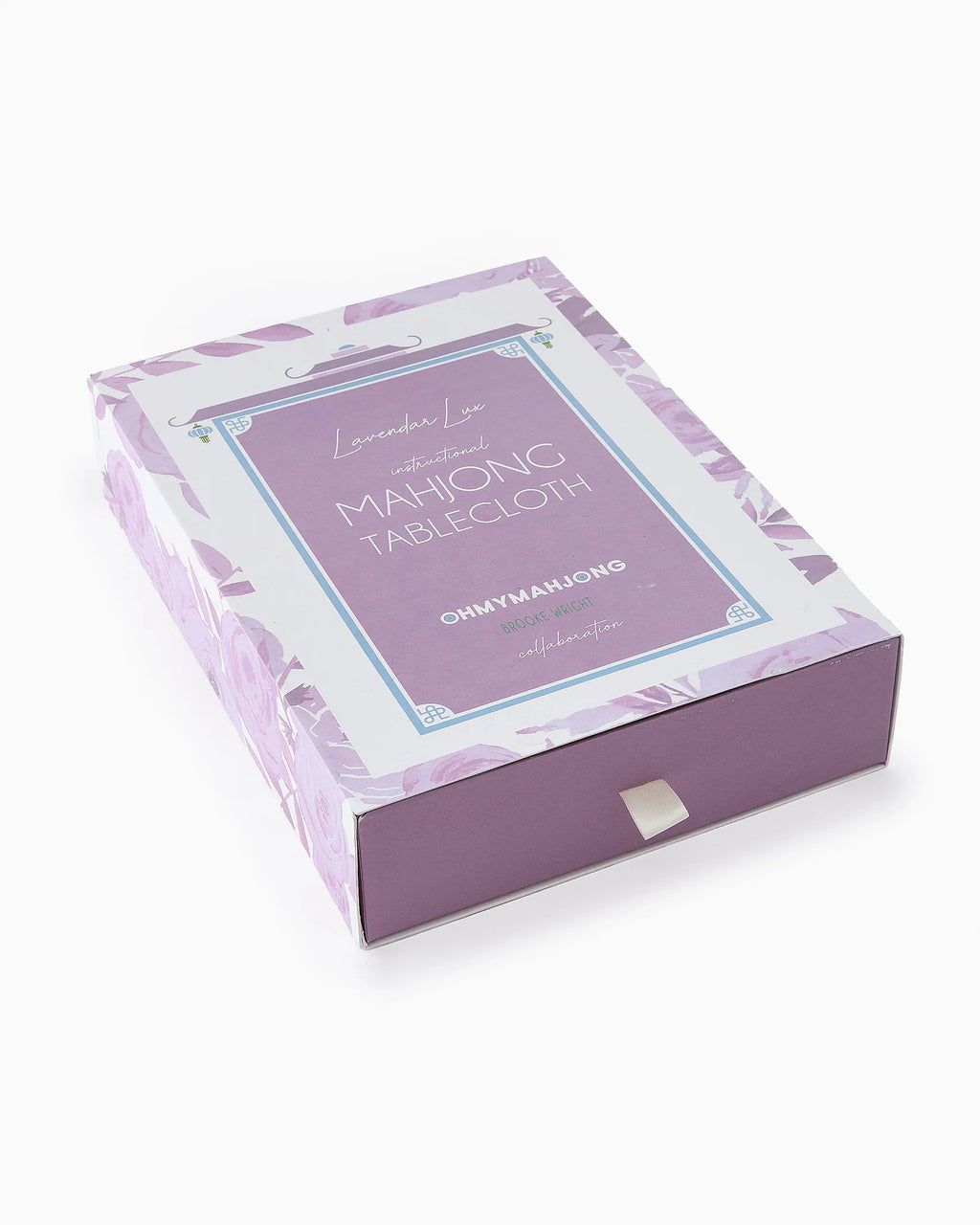 lavender lux instructional tablecloth