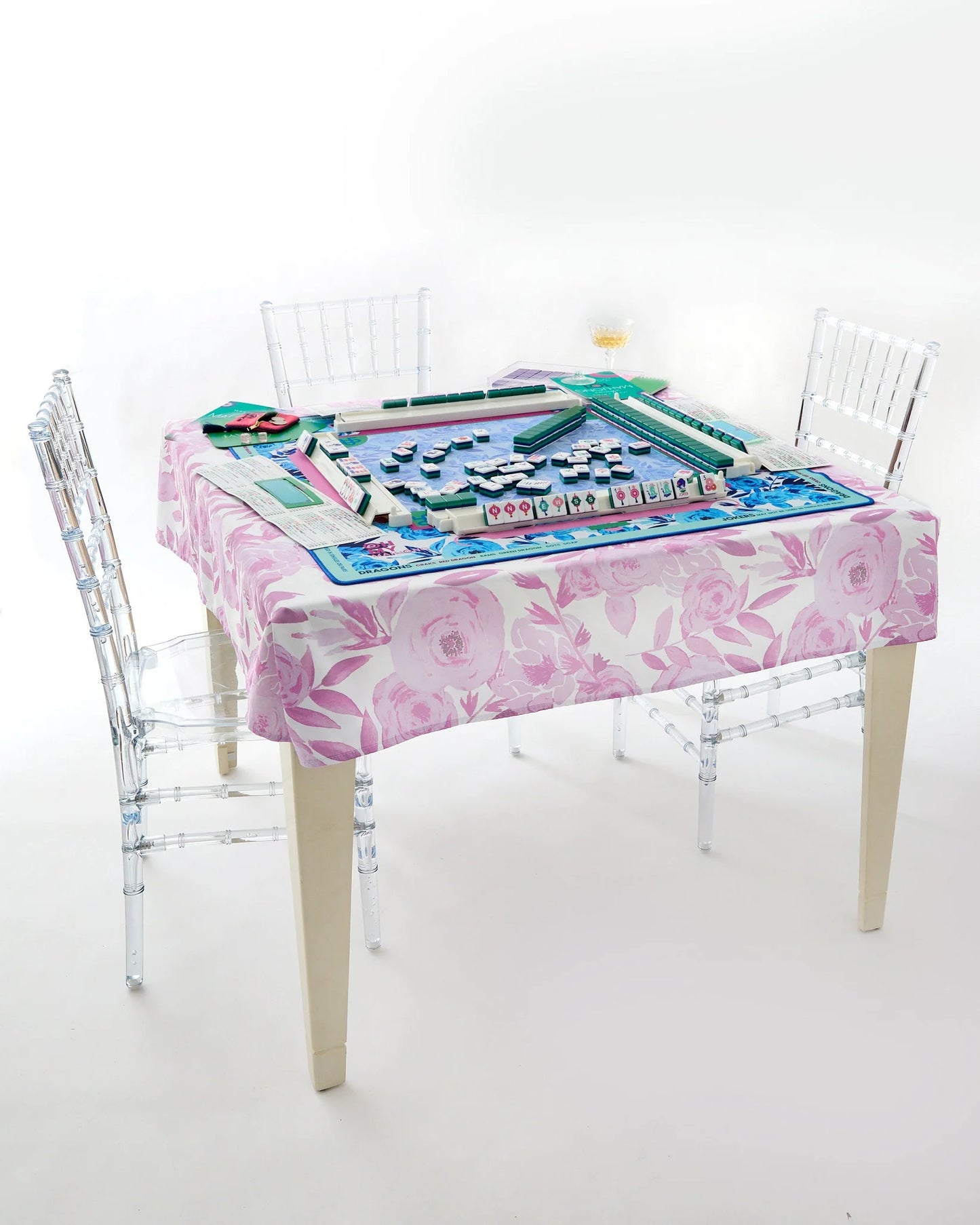 lavender lux instructional tablecloth