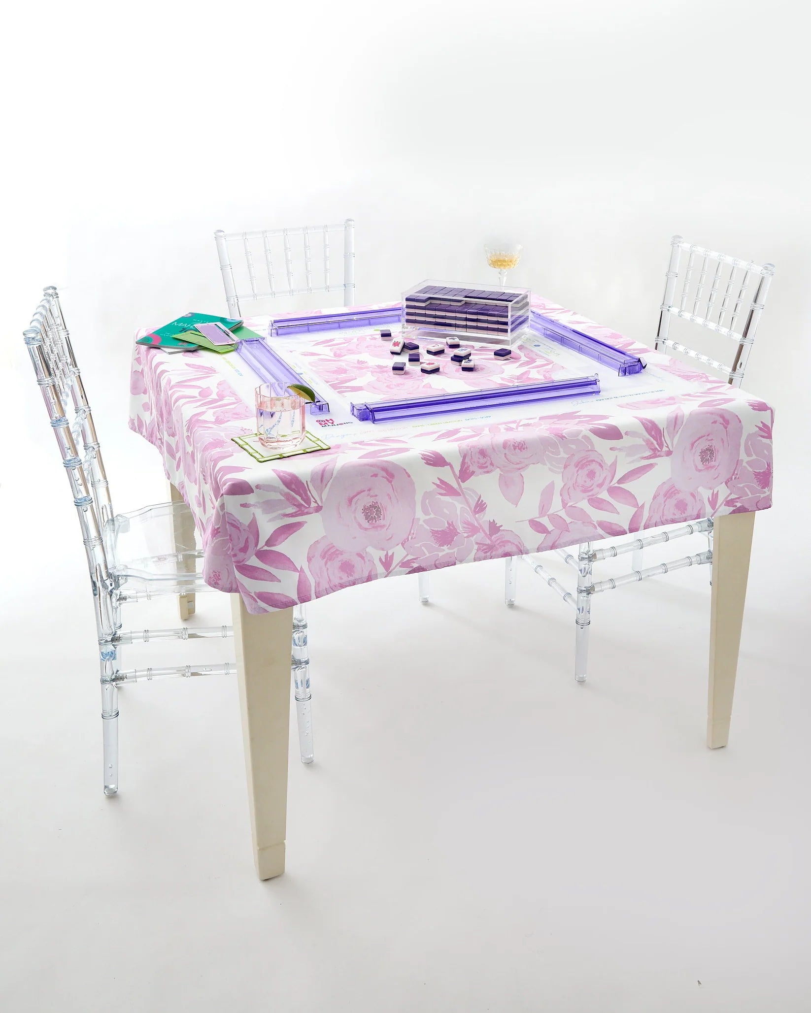 lavender lux instructional tablecloth
