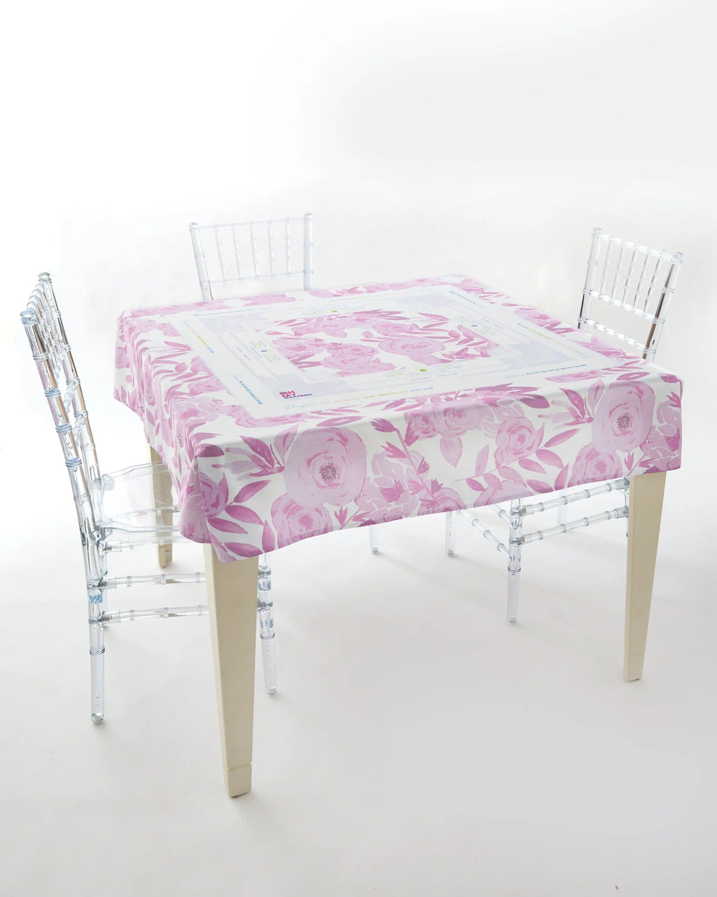 lavender lux instructional tablecloth