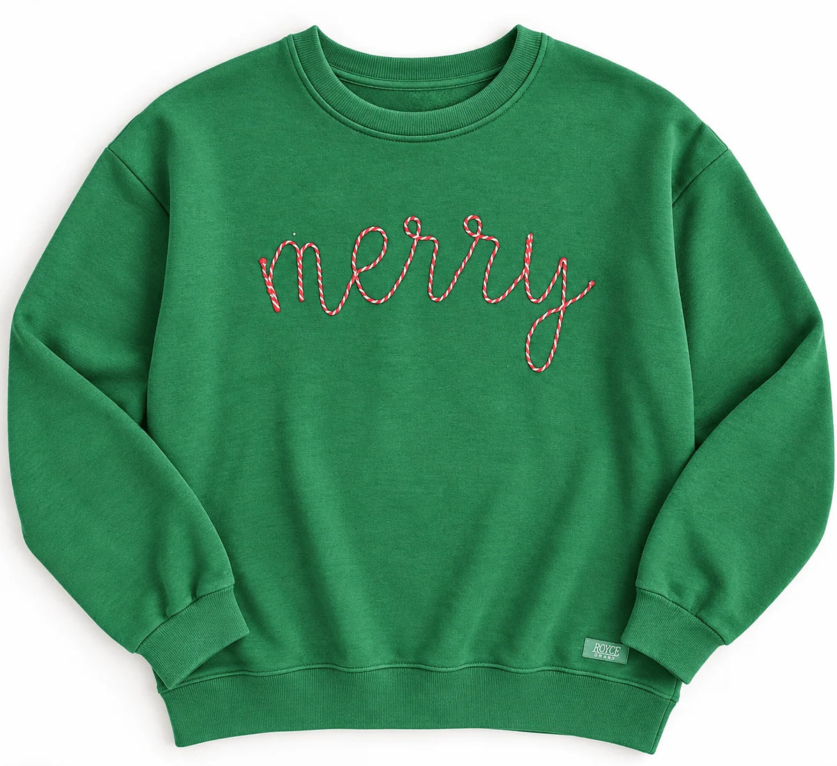 merry swirl sweatshirt
