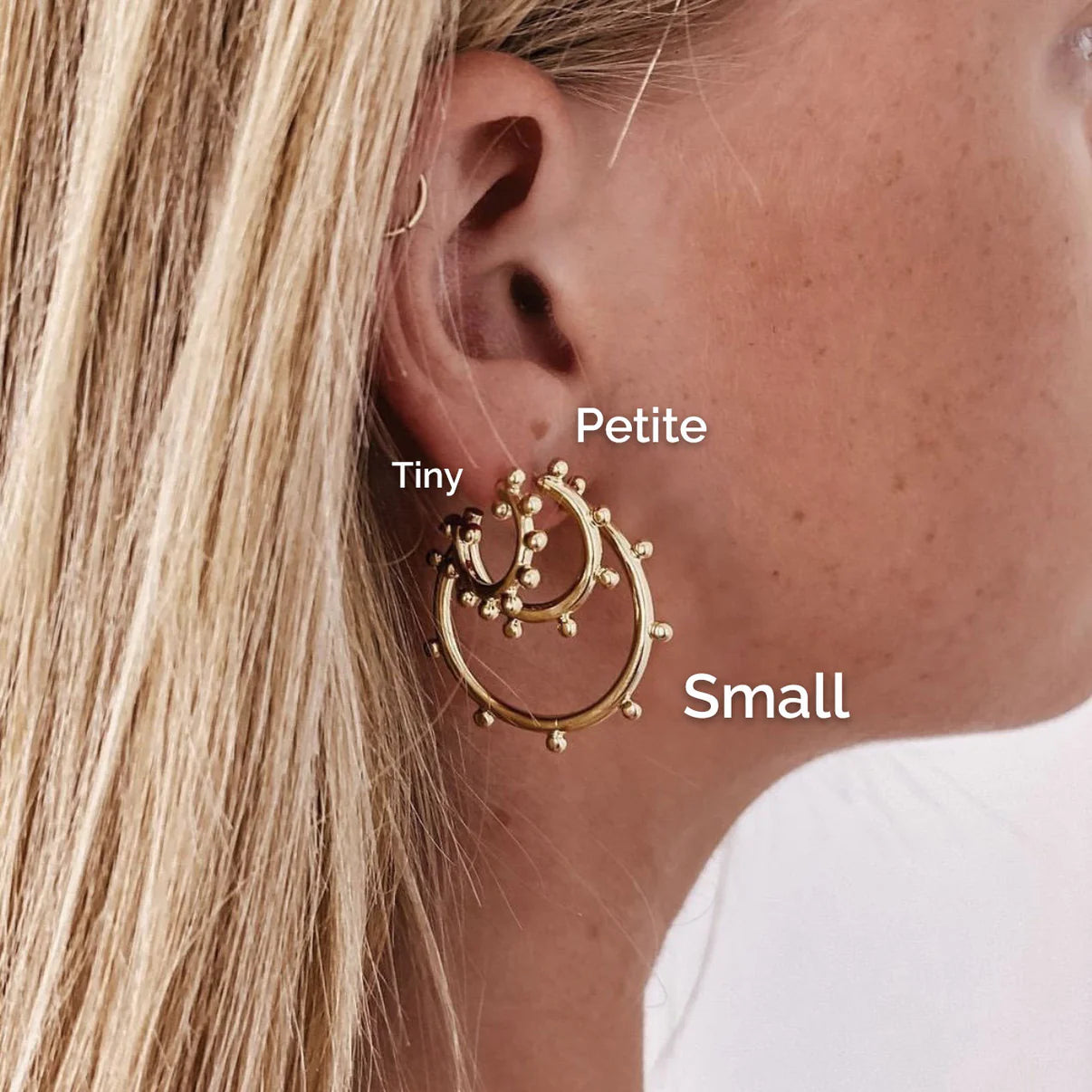 petite sweetie pie hoops