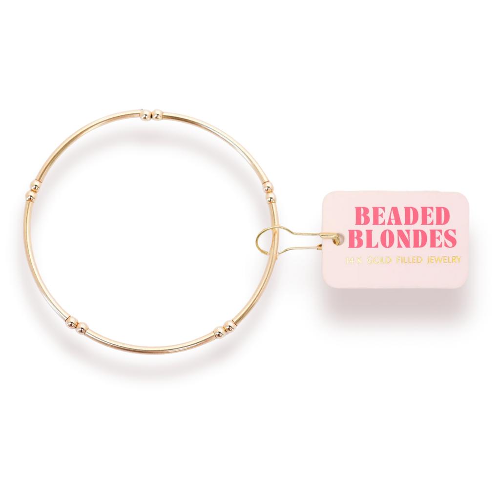 mollie bar bracelet in gold