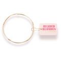 mollie bar bracelet in gold