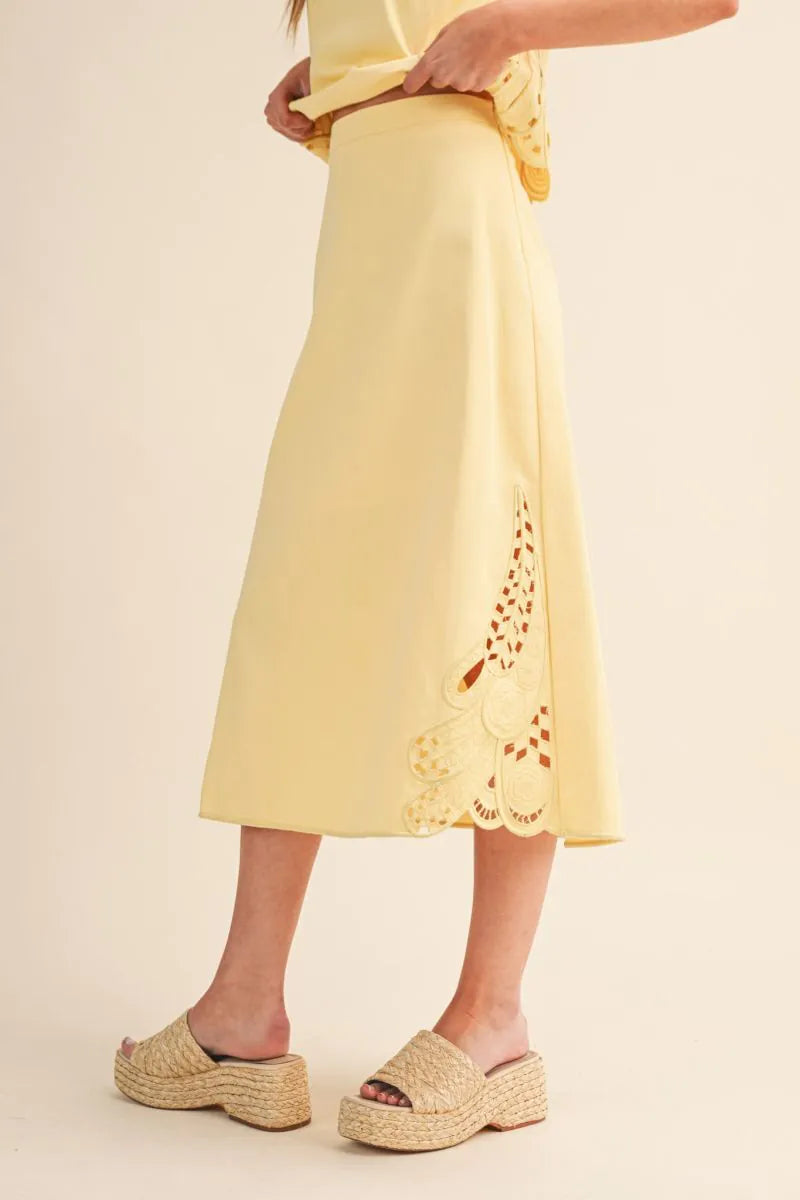 hallie skirt set
