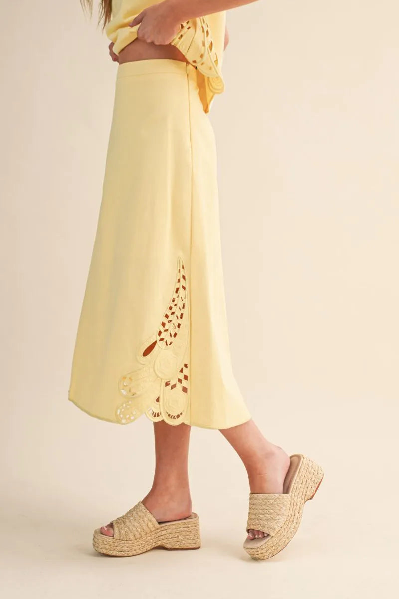 hallie skirt set