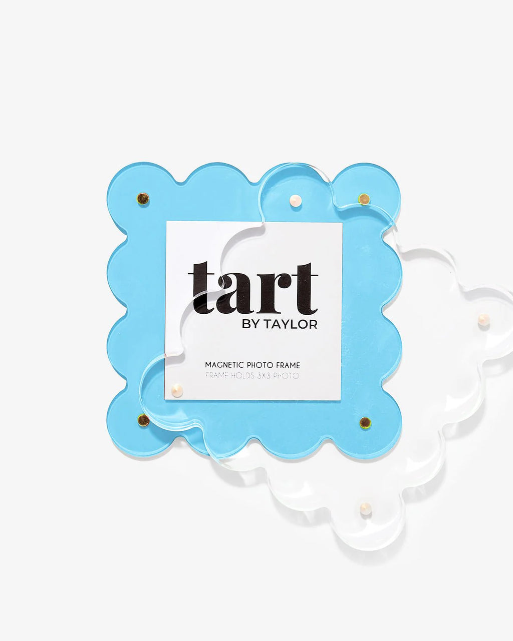 Neon Blue Mini Acrylic Picture Frame
