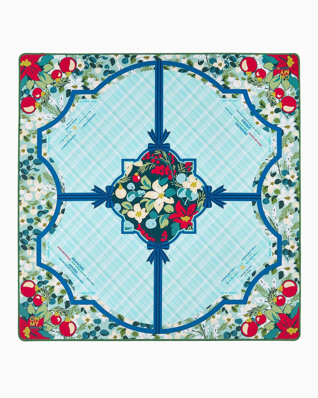 winterberry mahjong mat in tube