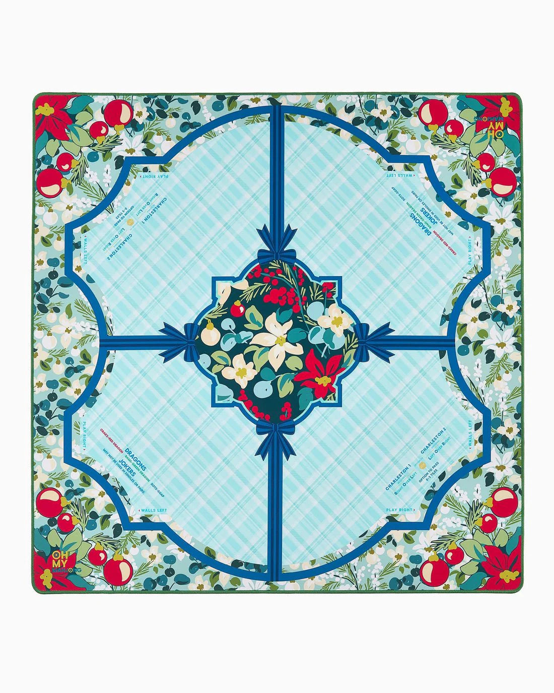 winterberry mahjong mat in tube