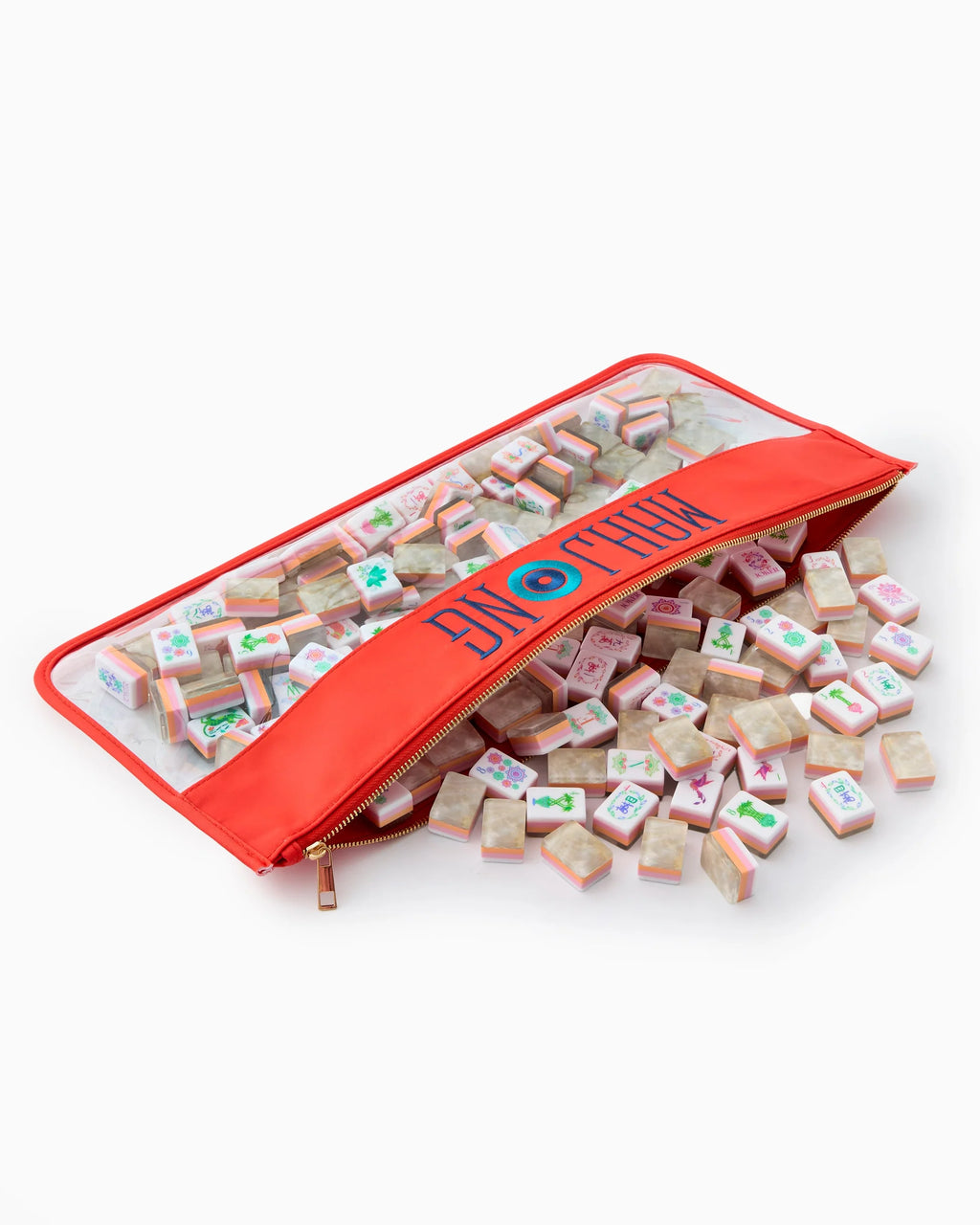 pearlescent mahjong tiles