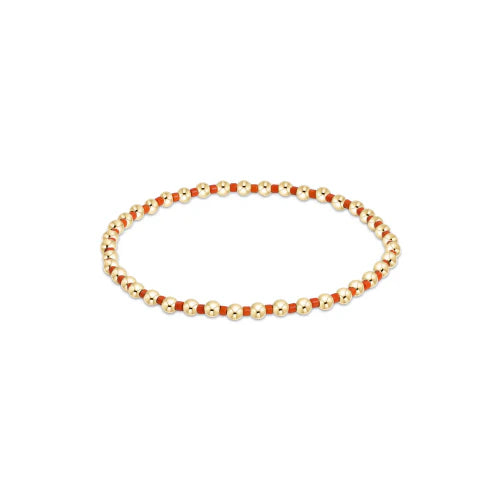 hope grateful bracelet bright orange