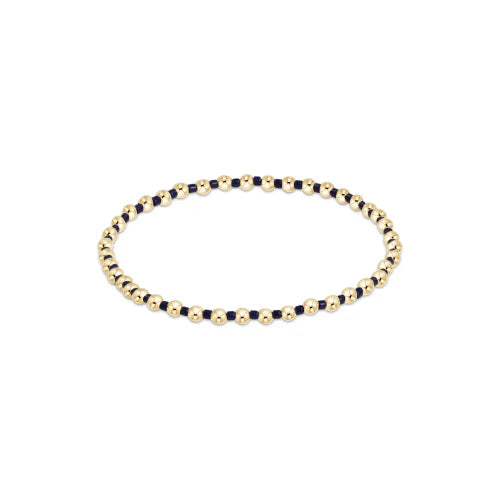 hope grateful bracelet navy