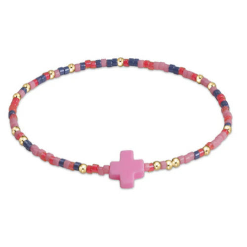 egirl hope unwritten signature cross bracelet