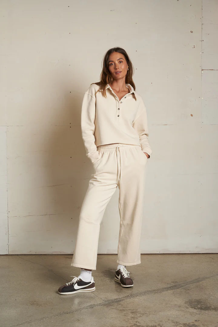 vinny collared sweatshirt