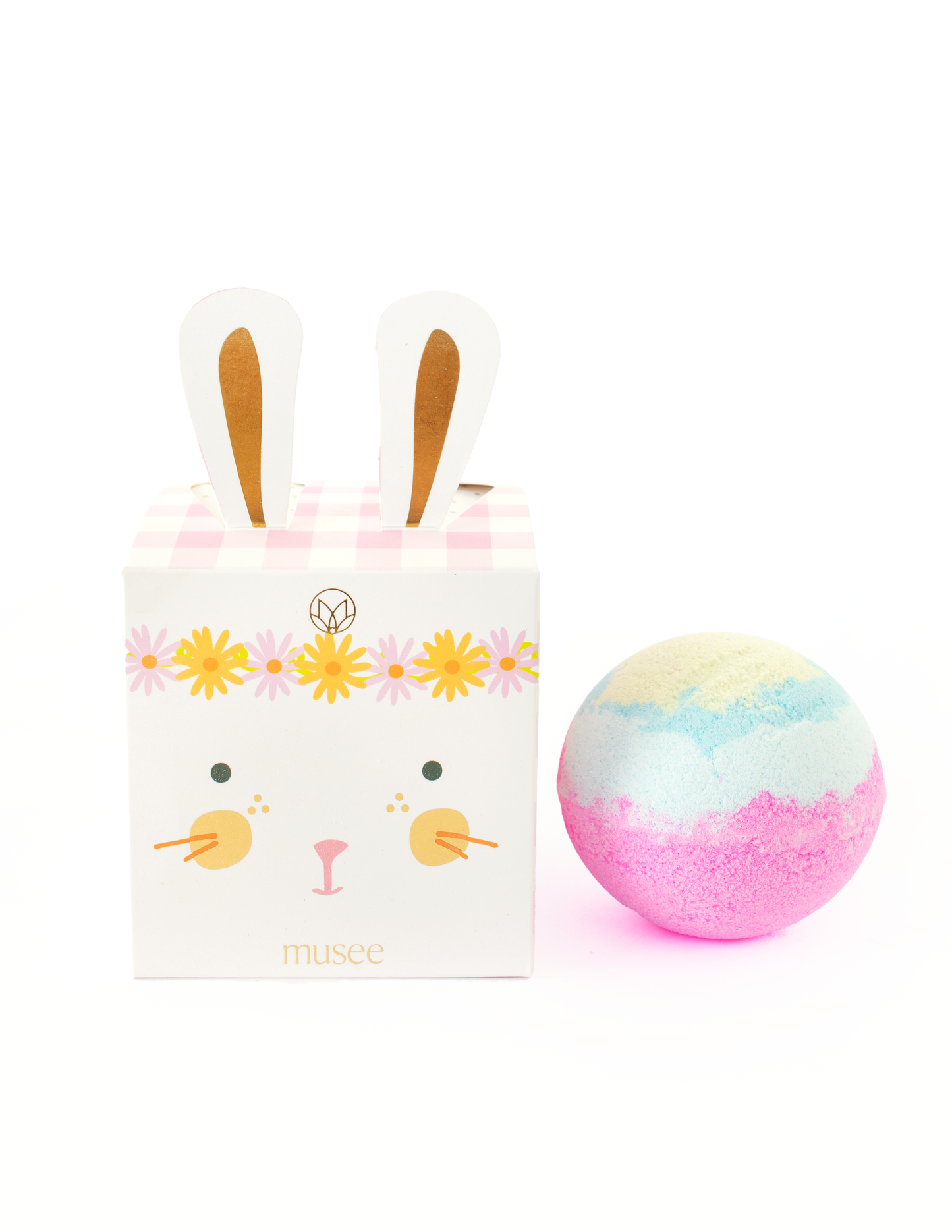 easter bunny boxed balm pink