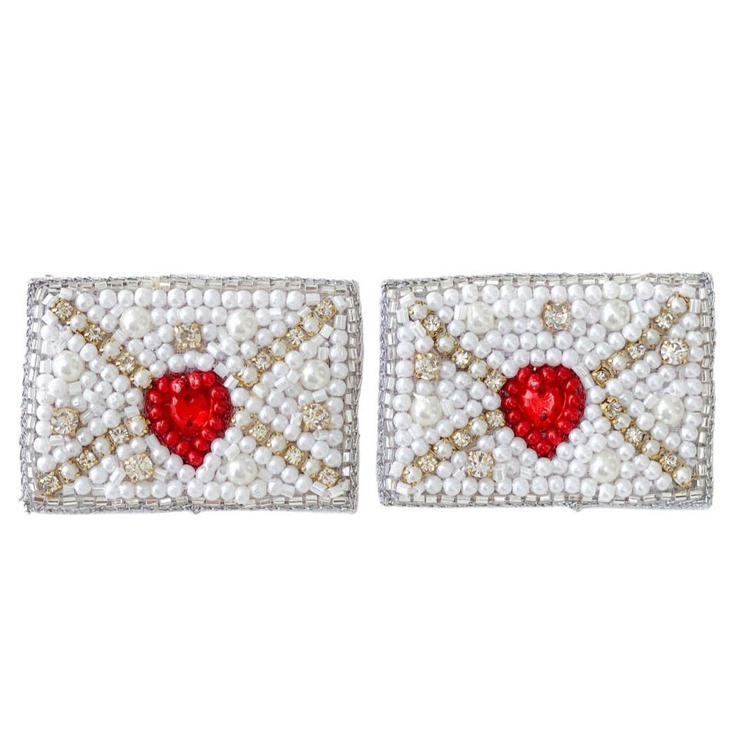 love letter earrings