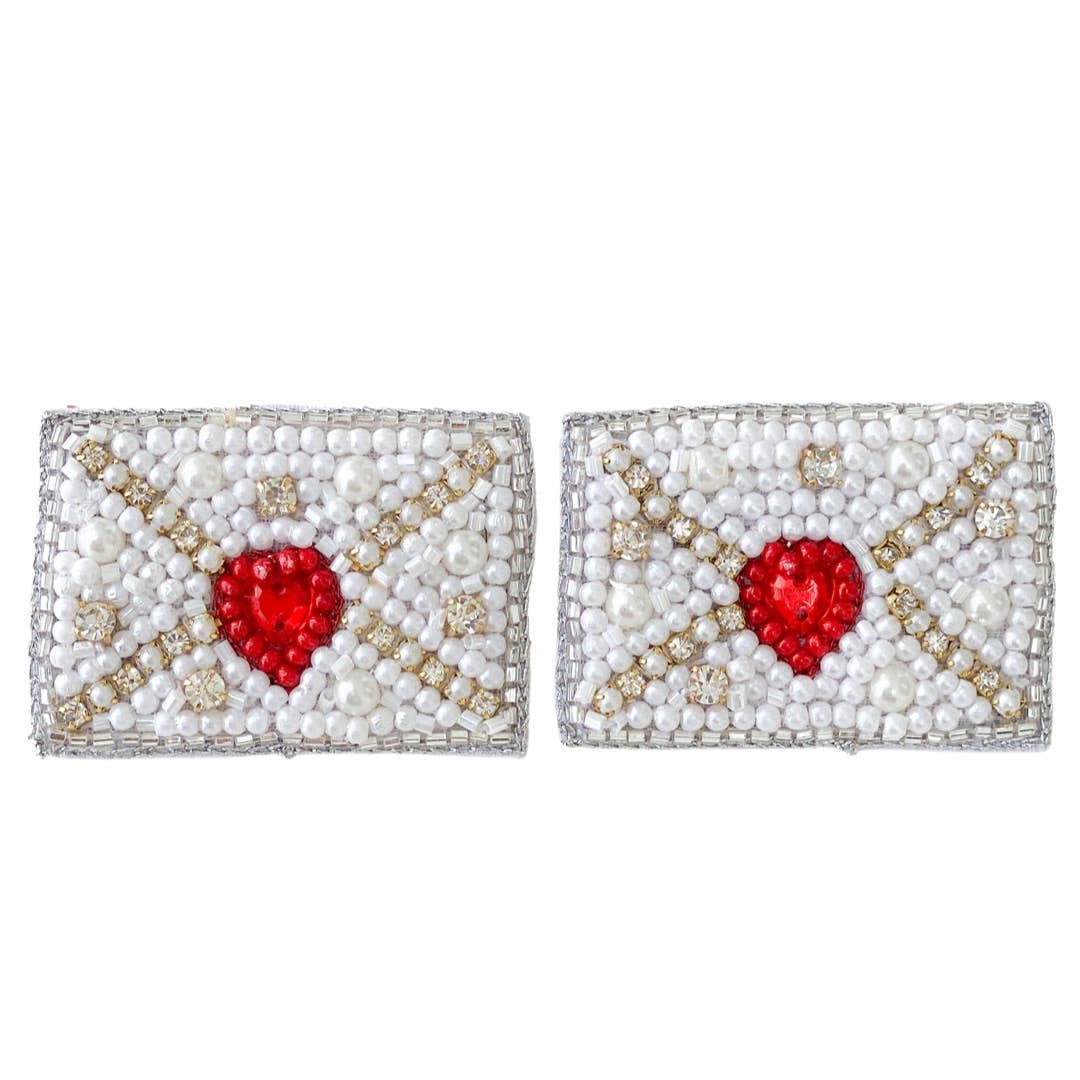 love letter earrings