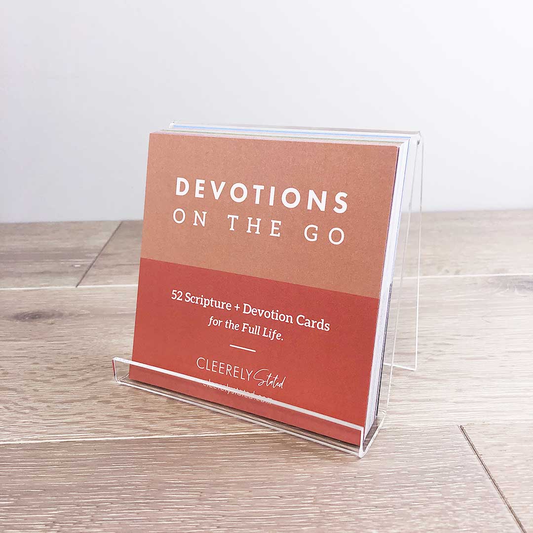 devotions on the go with stand