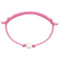 freshwater pearl cord bracelet