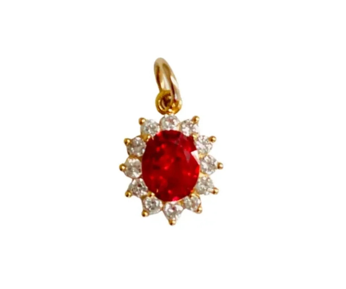 gemstone charm goddess charm bar