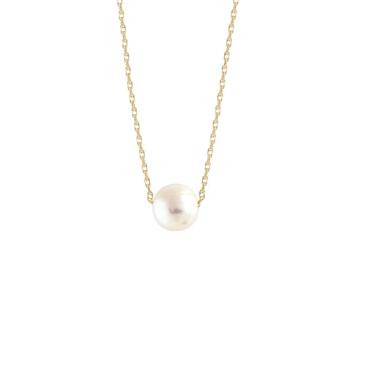 freshwater pearl chain necklace