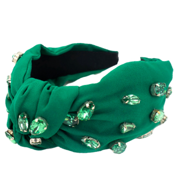 teardrop bead & knotted headband